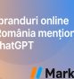 Care sunt cele mai menționate branduri din România de ChatGPT?