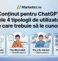 Conținut pentru ChatGPT: cele 4 tipologii de utilizatori pe care trebuie să le cunoști