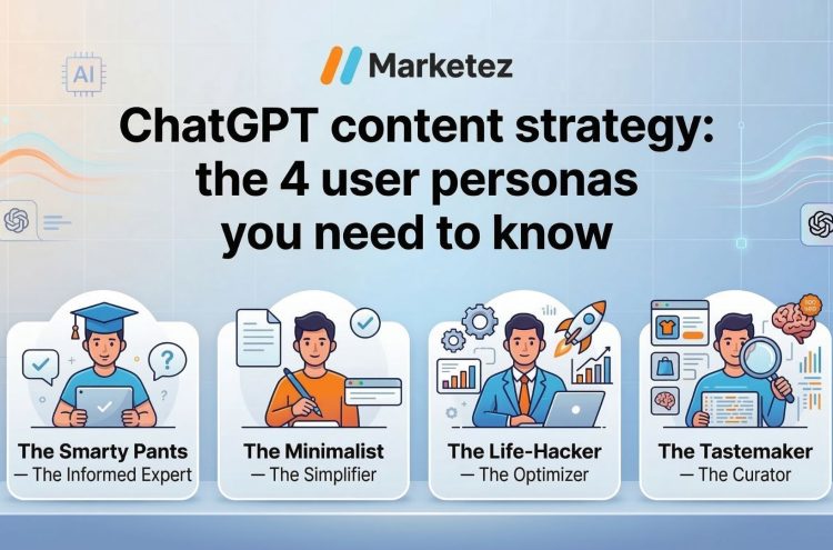 ChatGPT content strategy: the 4 user personas you need to know